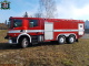 Veselt dobrovoln hasii pevzali novou CAS 30 Scania